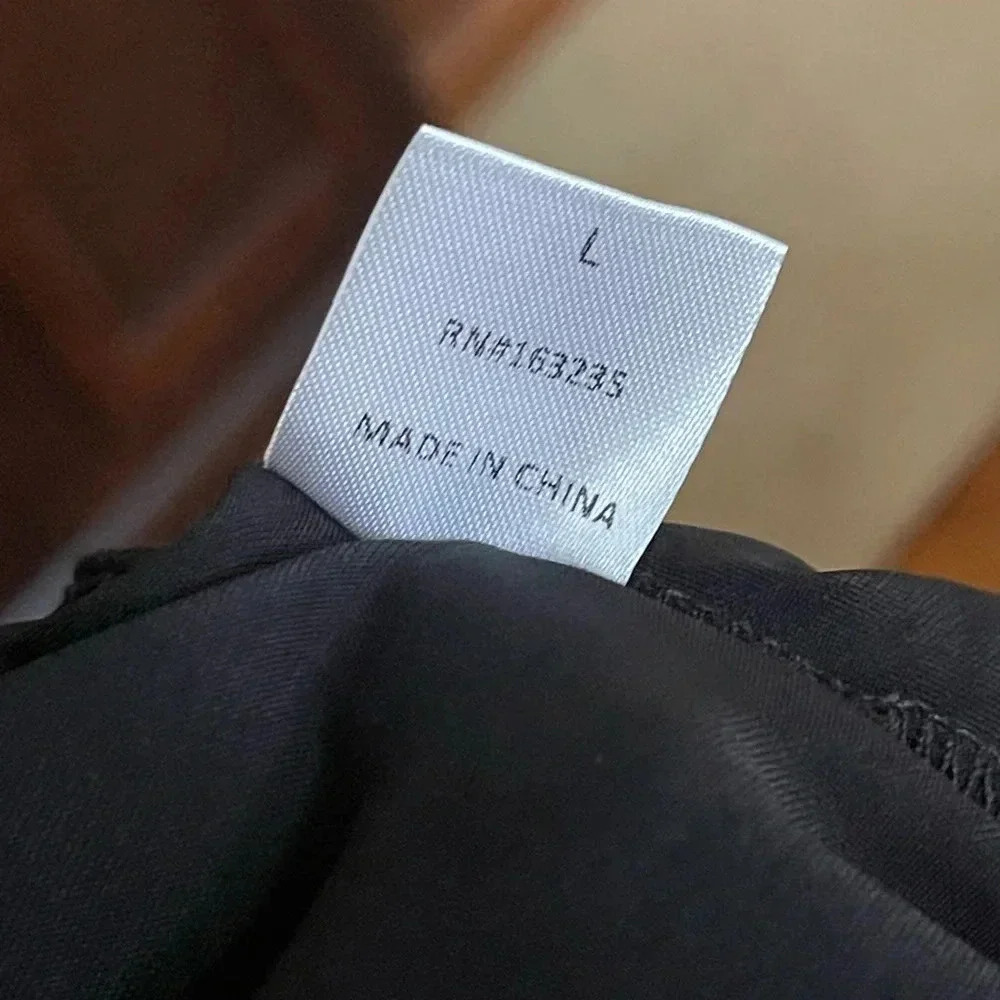 Edit by nine High neck, plunge neck, long sleeves dress. Soft silky finish - Picture 10 of 11